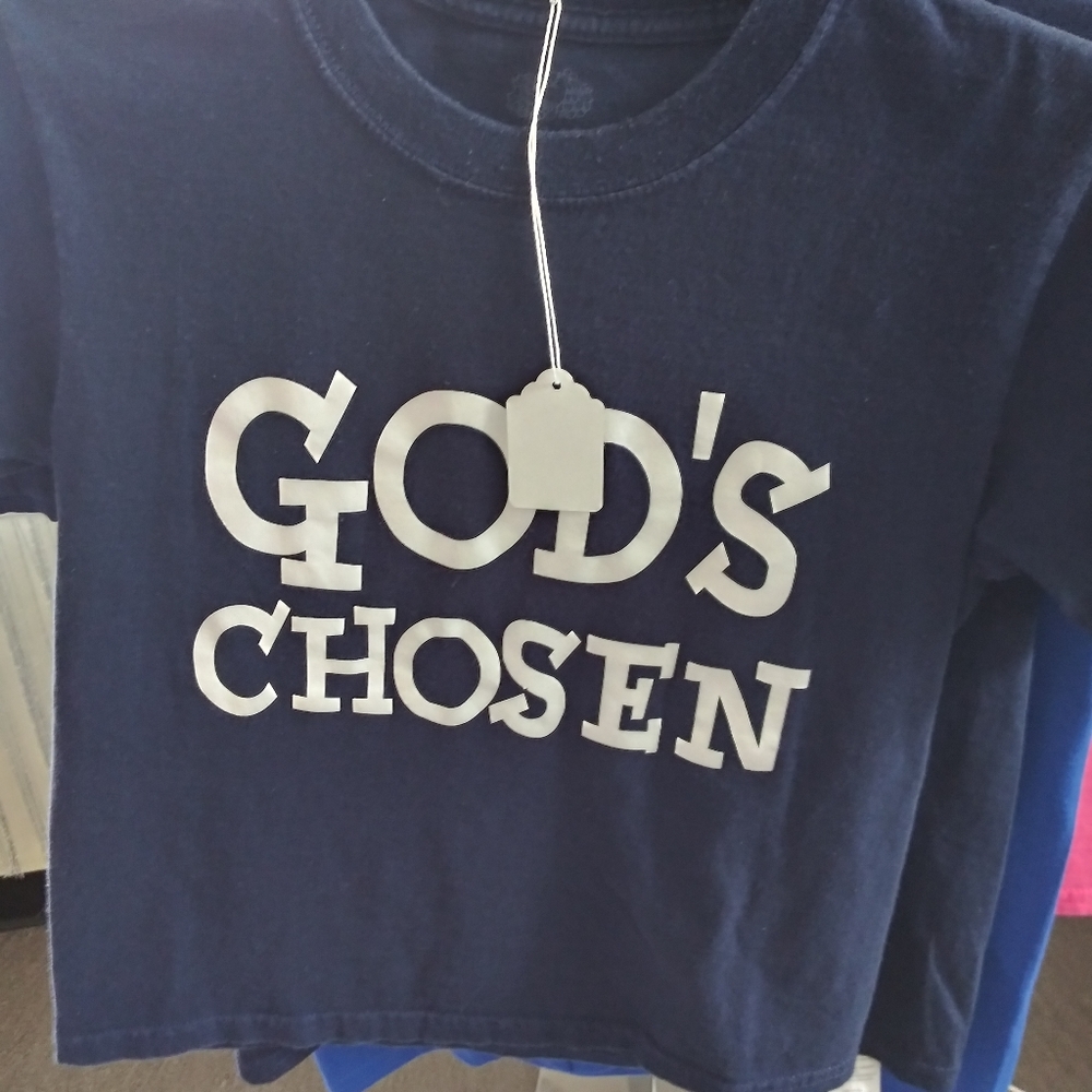 Kids God's Chose custom made t-shirt